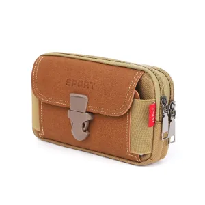 Outdoor Tactical Waist Bag - Small Phone Pocket Military Waist Pack with Molle Attachment
