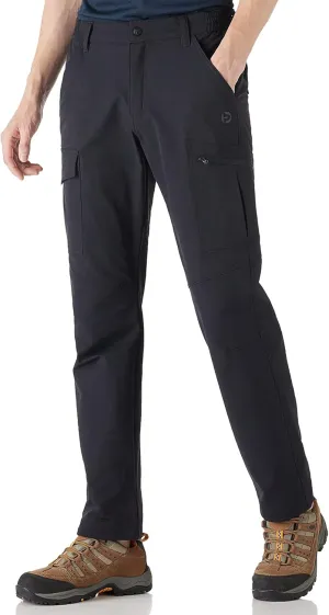 Outdoor Ventures Men's Hiking Pants Lightweight Water Resistant Cargo Work Pants Ripstop Outdoor Pants for Tactical Travel