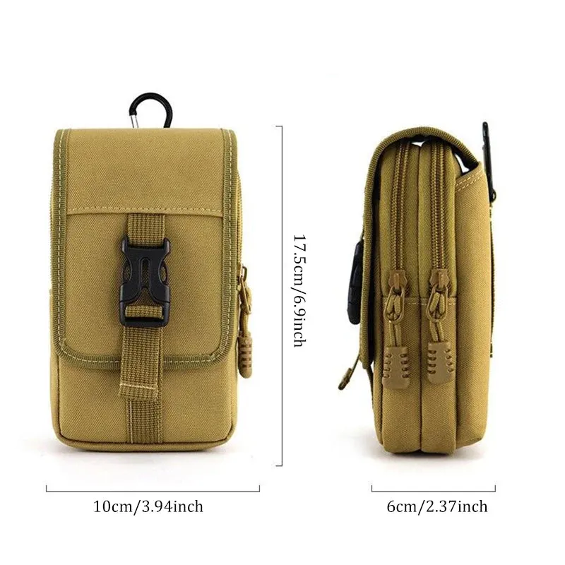 Outdoor Waterproof Tactical Waist Bag Phone Pouch Camping