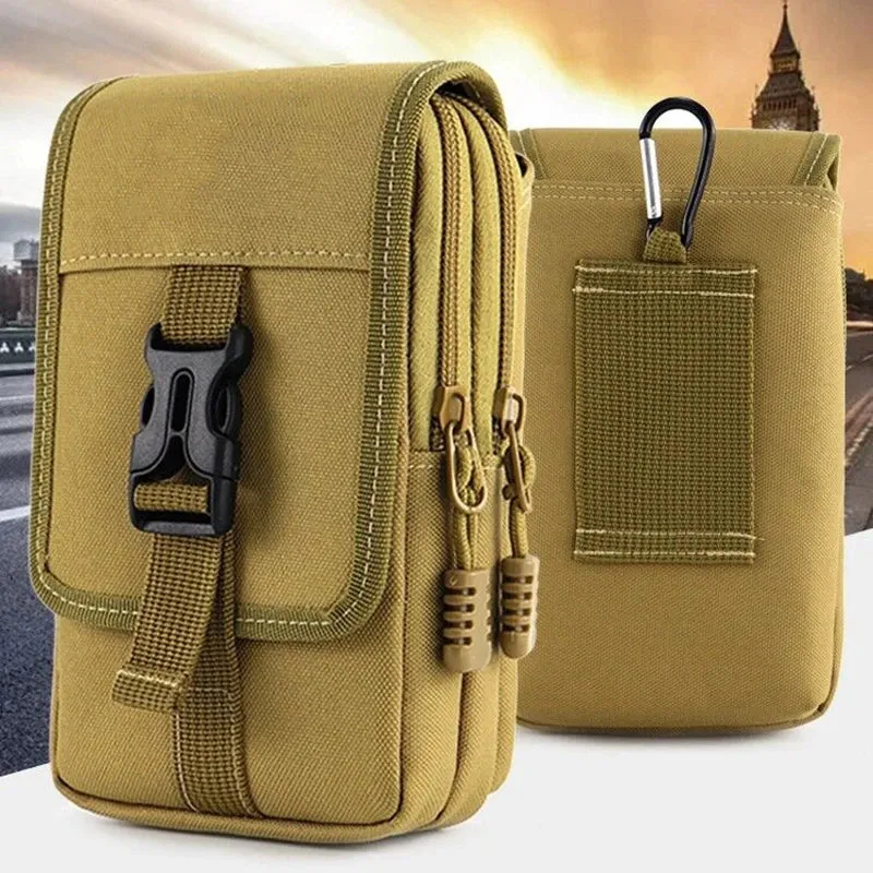 Outdoor Waterproof Tactical Waist Bag Phone Pouch Camping
