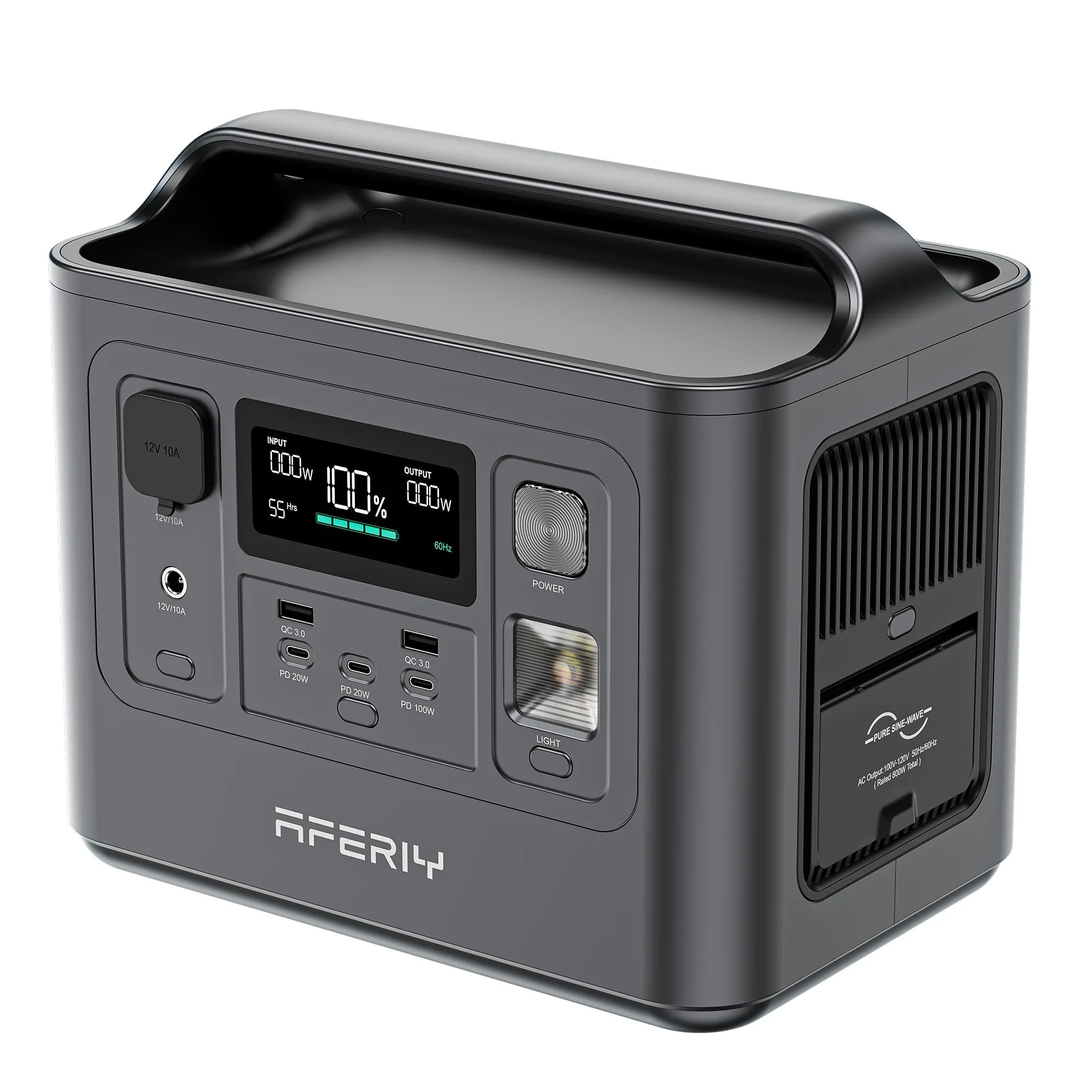 P010 | Portable Power Station 800W 512Wh | AFERIY