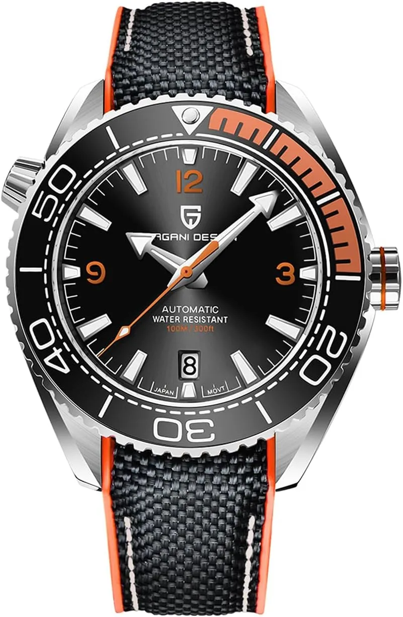 Pagani Design Men's Automatic Watch PD-1679 Ceramic Bezel Waterproof 100M Mechanical Watch Sapphire Glass Luminous Men's Watch