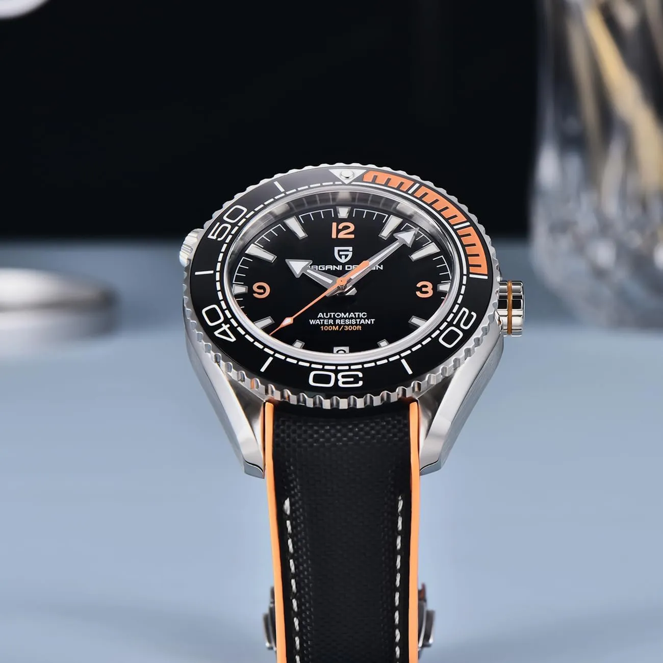 Pagani Design Men's Automatic Watch PD-1679 Ceramic Bezel Waterproof 100M Mechanical Watch Sapphire Glass Luminous Men's Watch