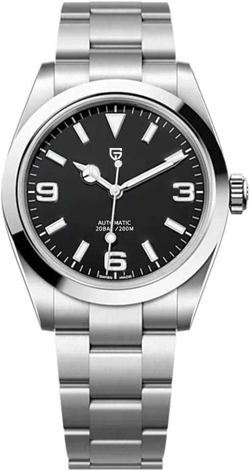 Pagani Design Watches for Men Automatic Diver Watch Sapphire Glass Stainless Steel 40MM Waterproof Wrist Watch