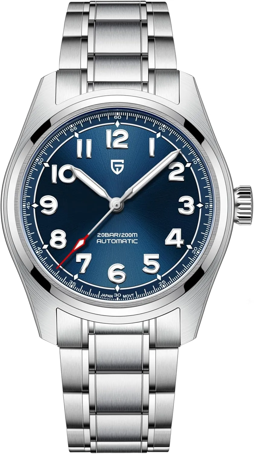 Pagani Design Watches Men Japanese NH35 Movement Automatic Dive Mechanical Sport Waterproof Sapphire Glass Stainless Steel Wrist Watch