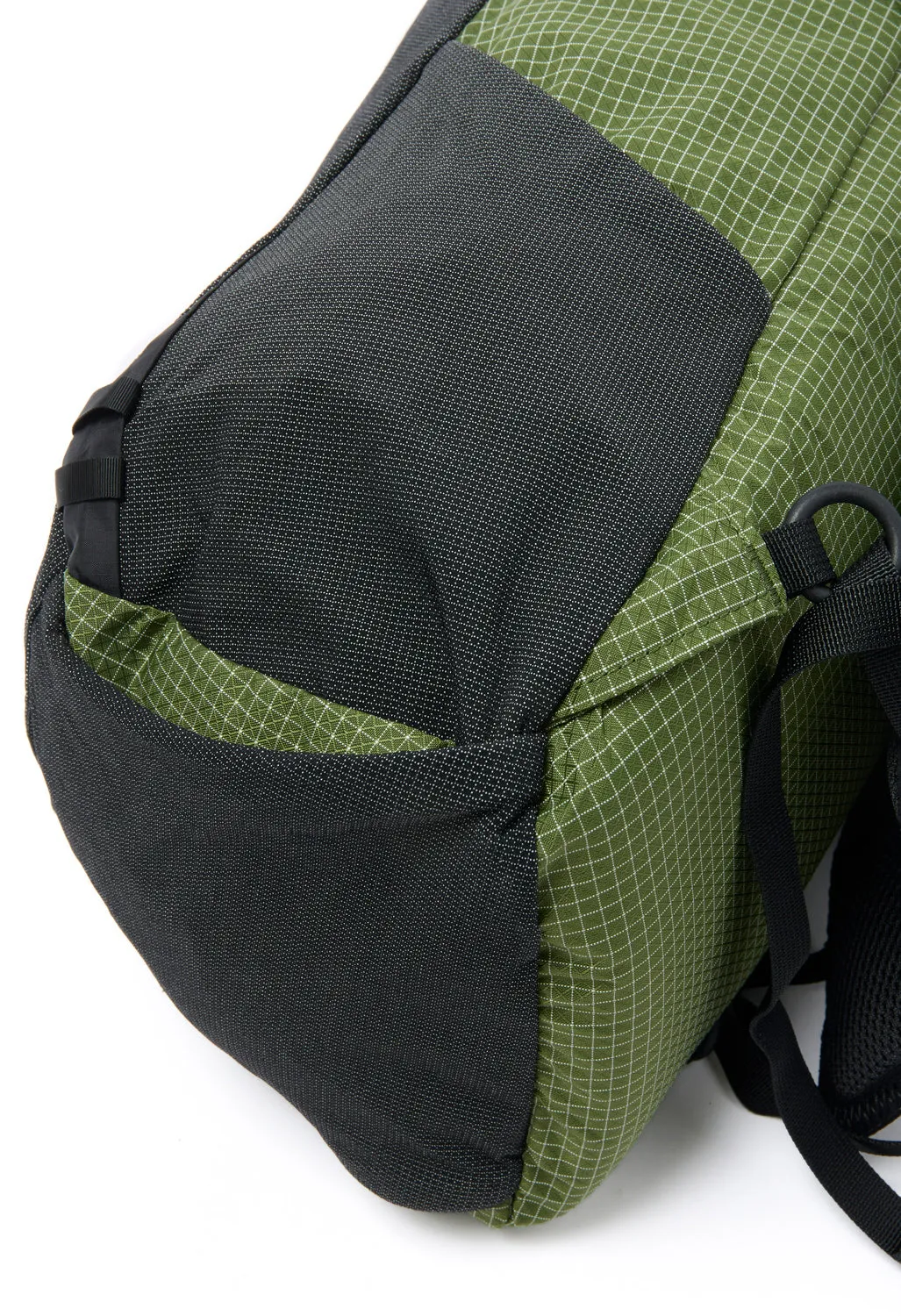 Pa'lante Packs Joey with Pad   Sleeve - Pine Gridstop / Black Uhmwpe Grid Mesh