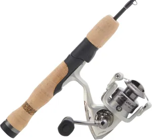 Pflueger Trion Spinning Reel and Fenwick HMG Ice Fishing Rod Combo, 27" - Medium