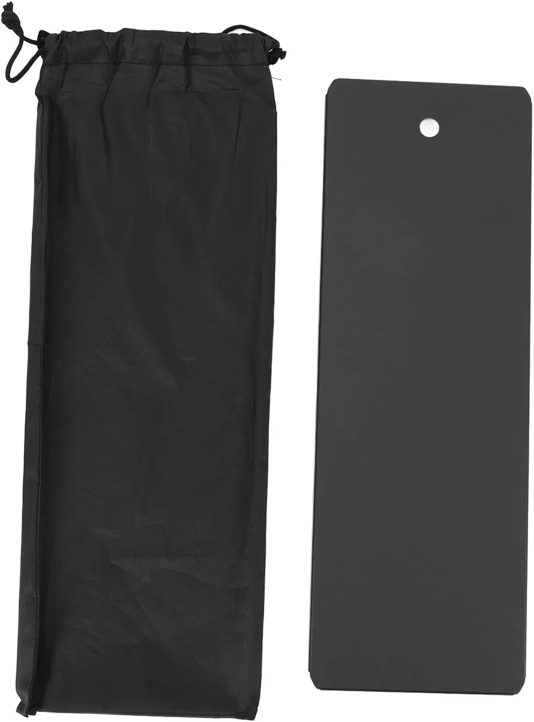 POCREATION 1.0mm Thickened Aluminum Alloy Camping IGT Table Board, Lightweight Compact Unit Board for Camping Storage, Easy to Clean, with Special Storage Bag for Camping Kit (Flat Tabletop)