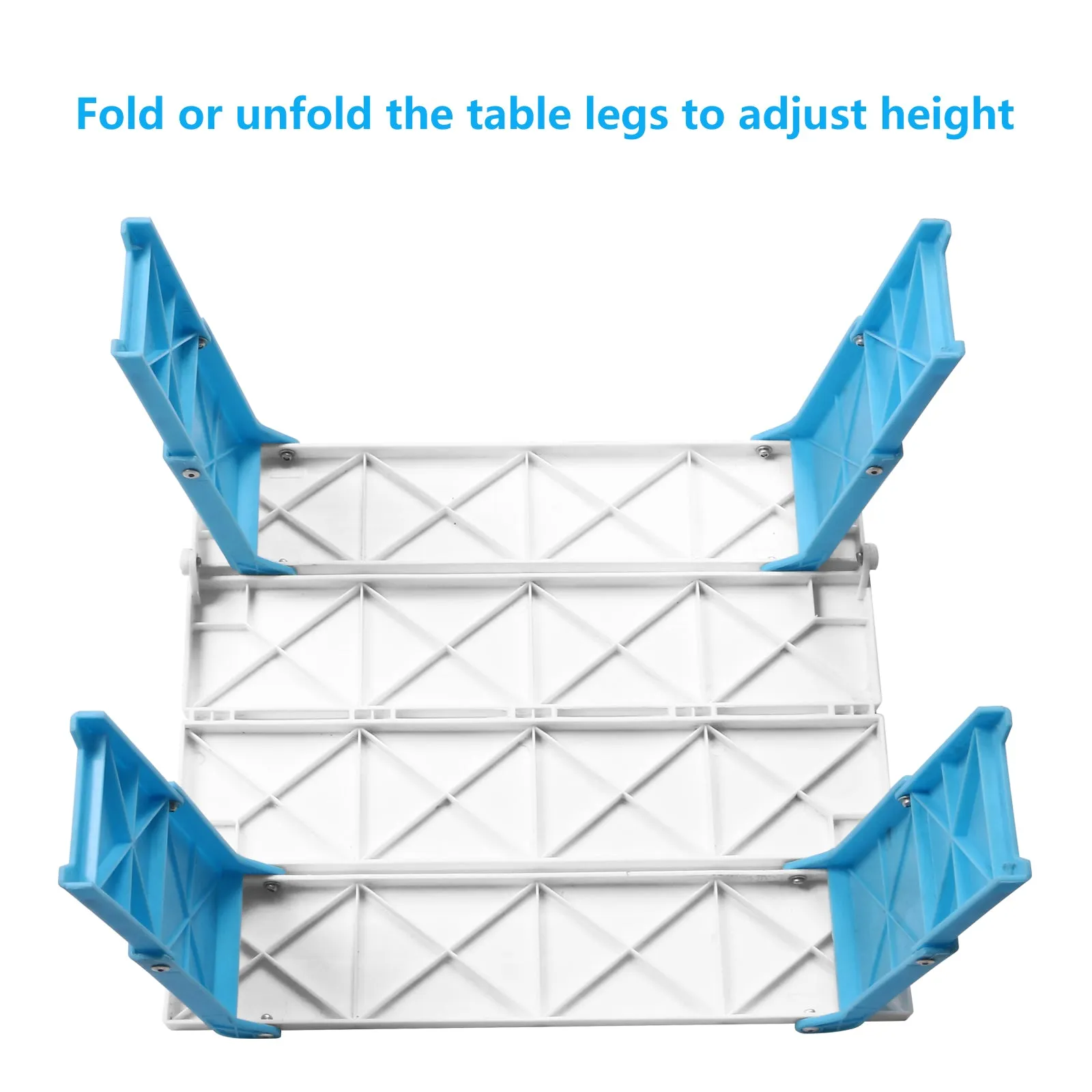Portable Beach Table Folding Camping Side Table for Picnic BBQ with Carry Bag