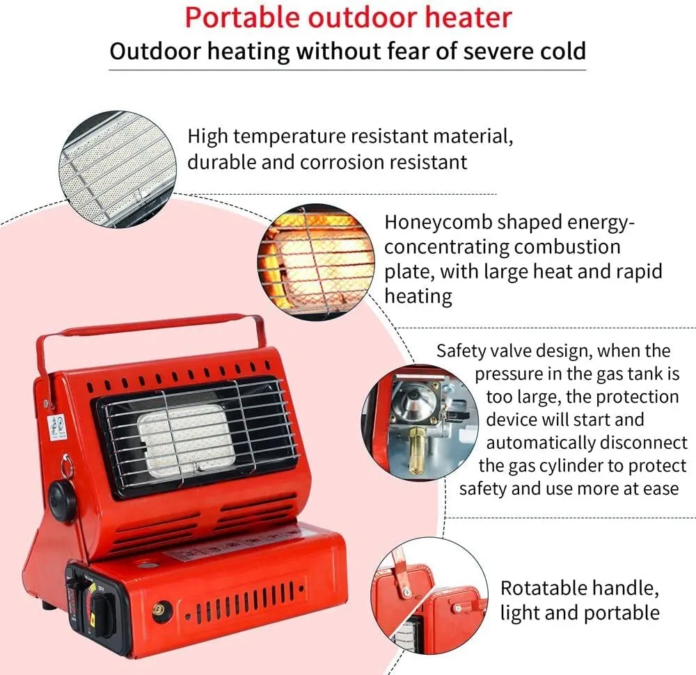 Portable Butan   LPG Gas Heater -Tent heater - Table top heater PS177