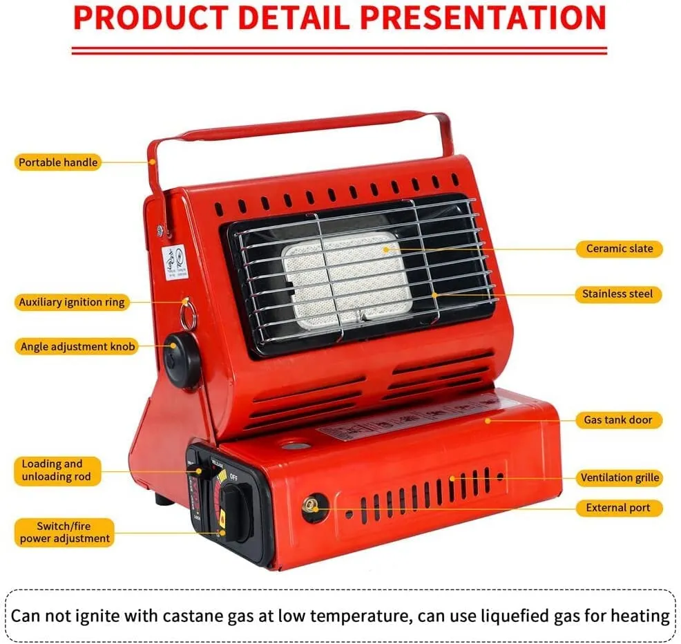 Portable Butan   LPG Gas Heater -Tent heater - Table top heater PS177