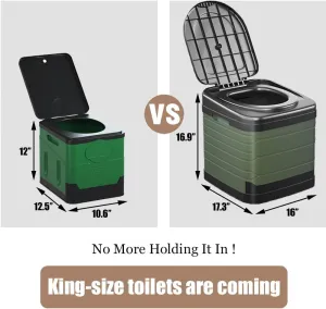 Portable Camping Toilets Porta Potty (Large)