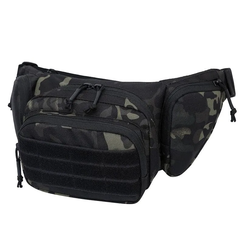 Portable Concealed Carry Waist Bag for Pistols, Tactical Military Design