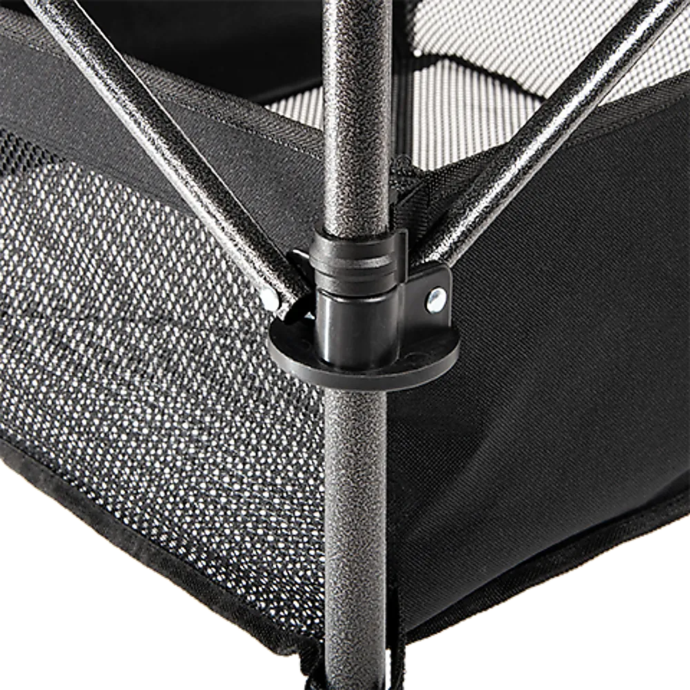 Portable Folding Camping Table with Storage Net and Carrying Bag