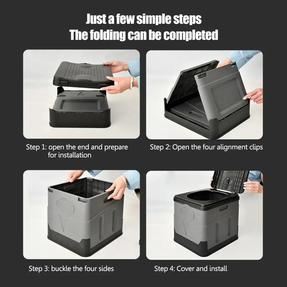 Portable Outdoor Folding Toilet