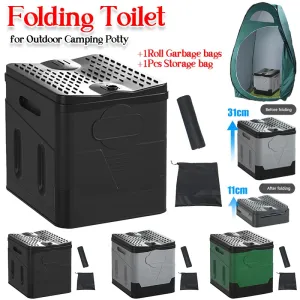 Portable Outdoor Folding Toilet