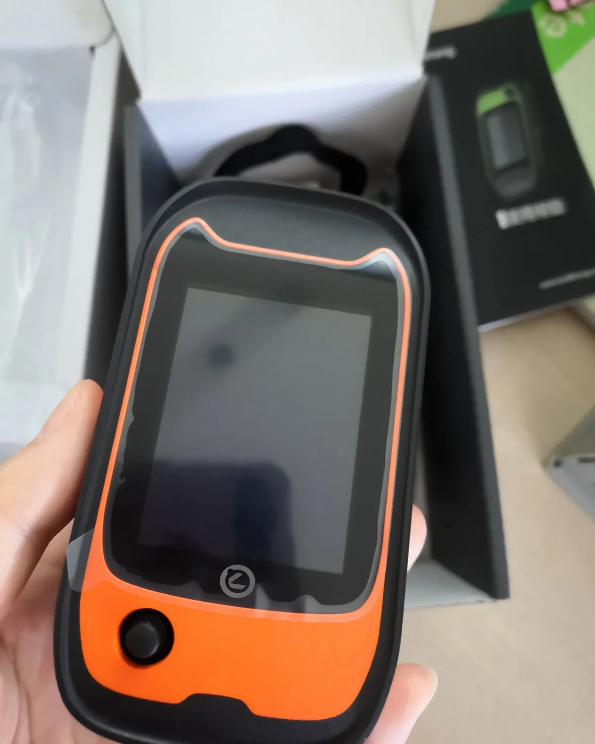 QC Navigation Instrument,Rugged Handheld GPS Navigator, Black
