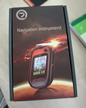 QC Navigation Instrument,Rugged Handheld GPS Navigator, Black
