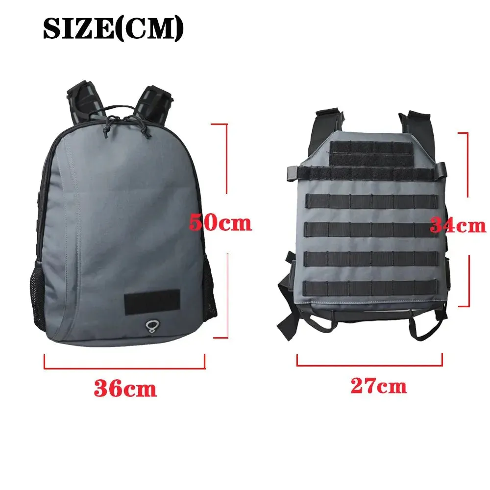 Quick Release Plate Carrier Backpack