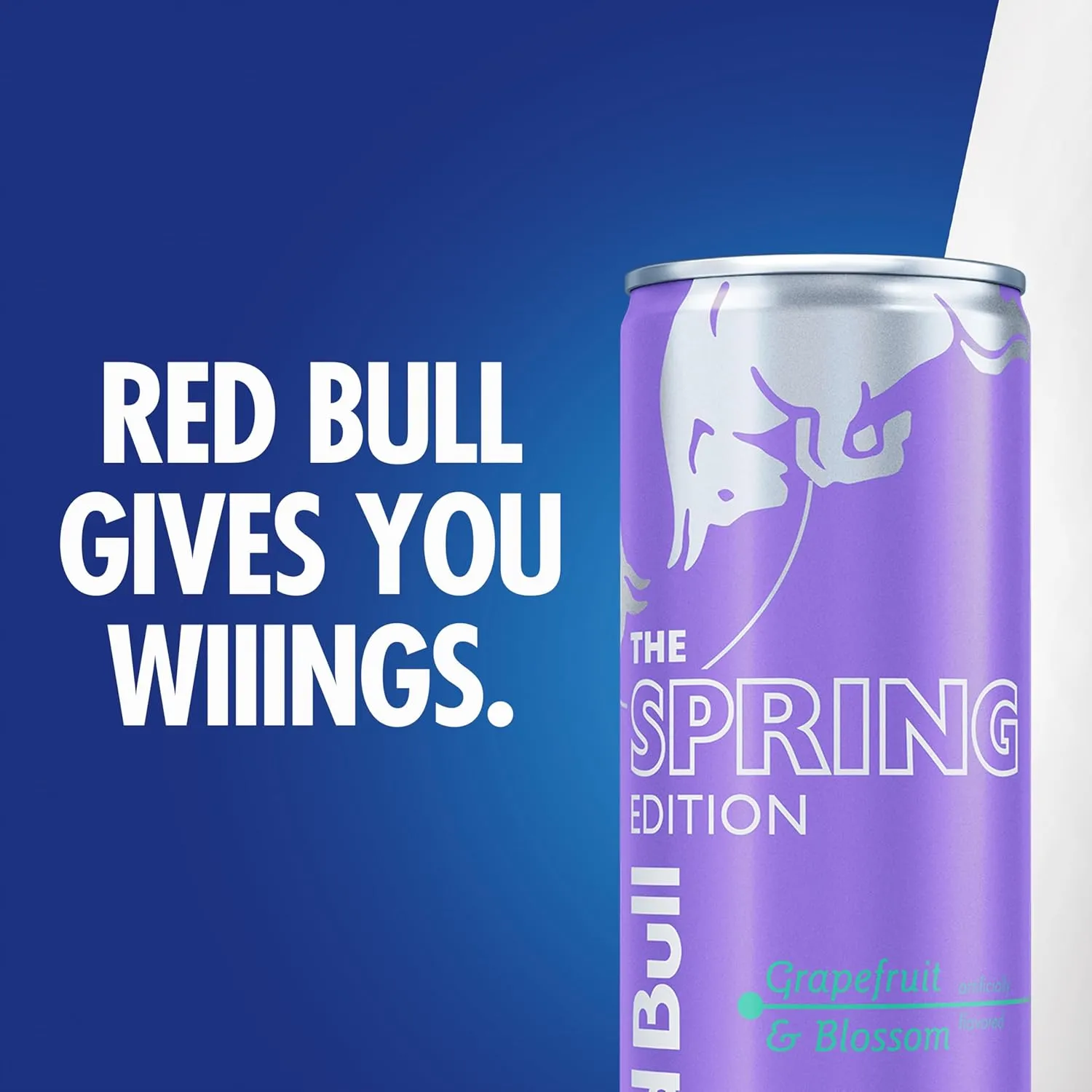 Red Bull Spring Edition Energy Drink, Grapefruit, 8.4 fl. oz., Case of 24 cans, with 80mg Caffeine, Taurine & B Vitamins