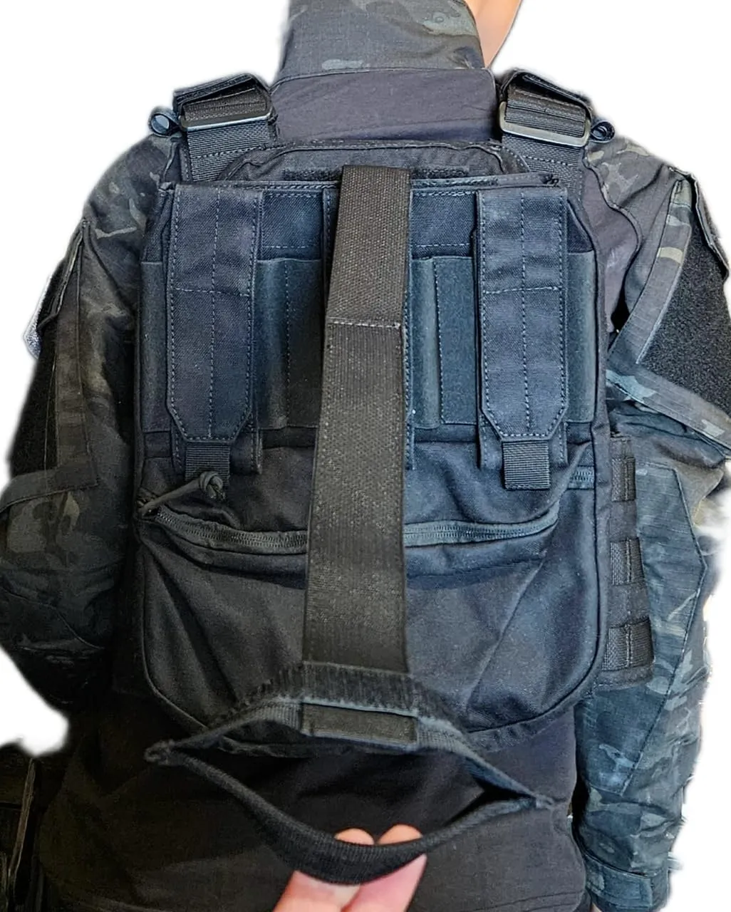 Redemption Tactical Archangel 2.0 Tactical Vest with Zippered Flatpack and Side Cummerbund Pockets