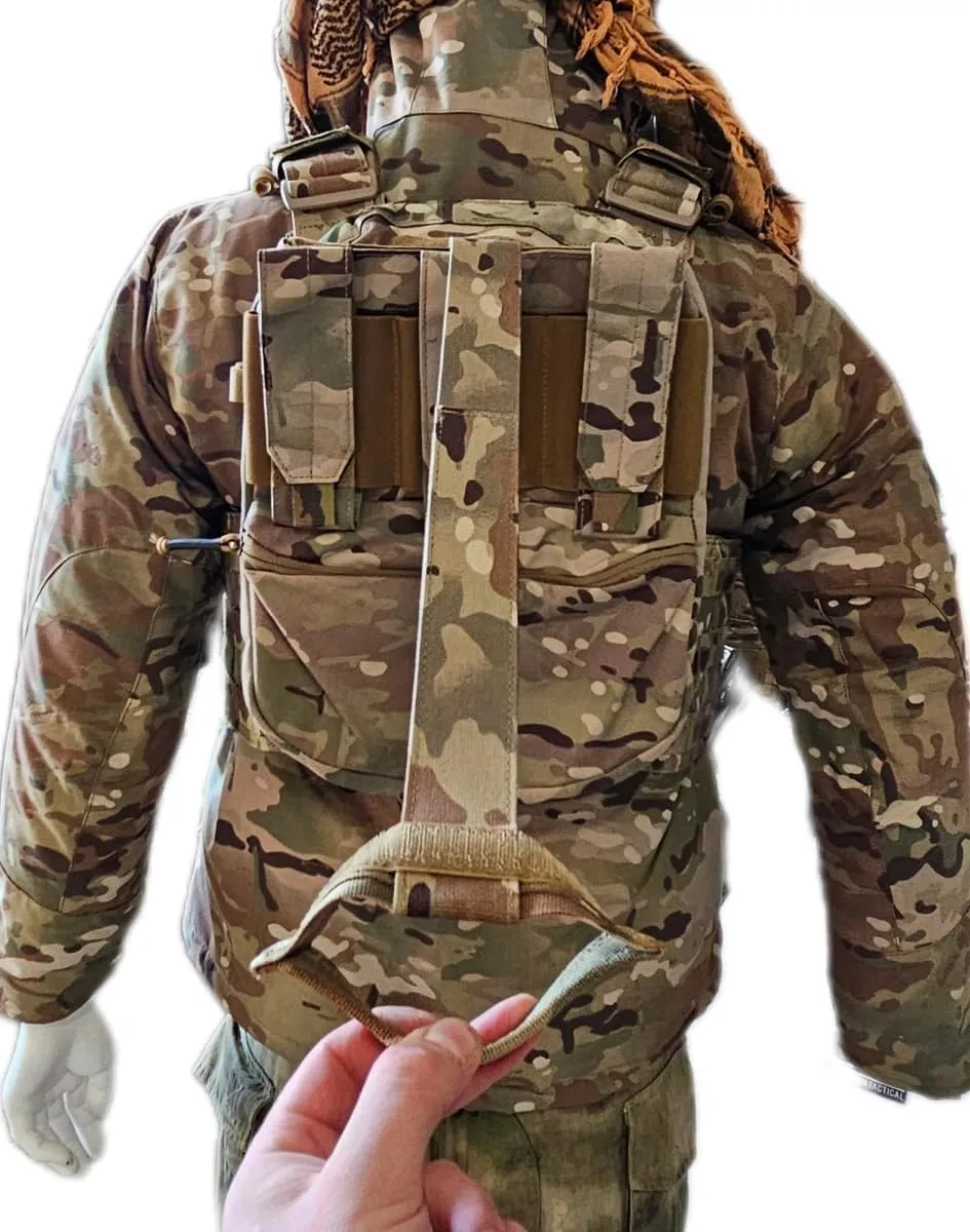Redemption Tactical Archangel 2.0 Tactical Vest with Zippered Flatpack and Side Cummerbund Pockets