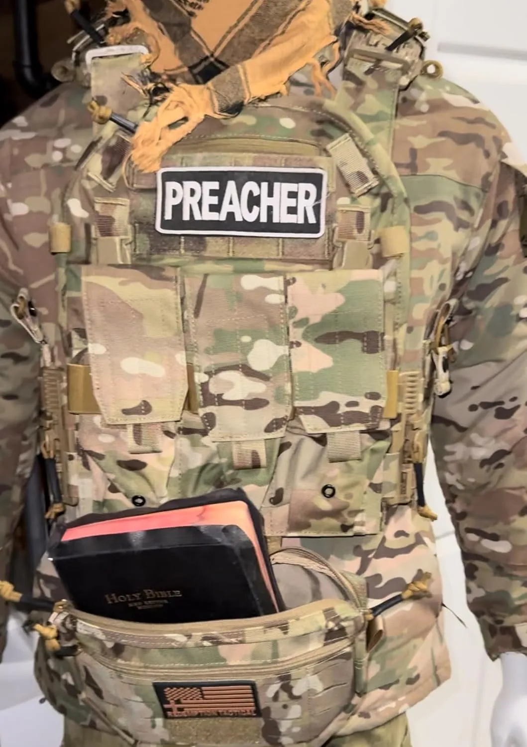Redemption Tactical Archangel 2.0 Tactical Vest with Zippered Flatpack and Side Cummerbund Pockets