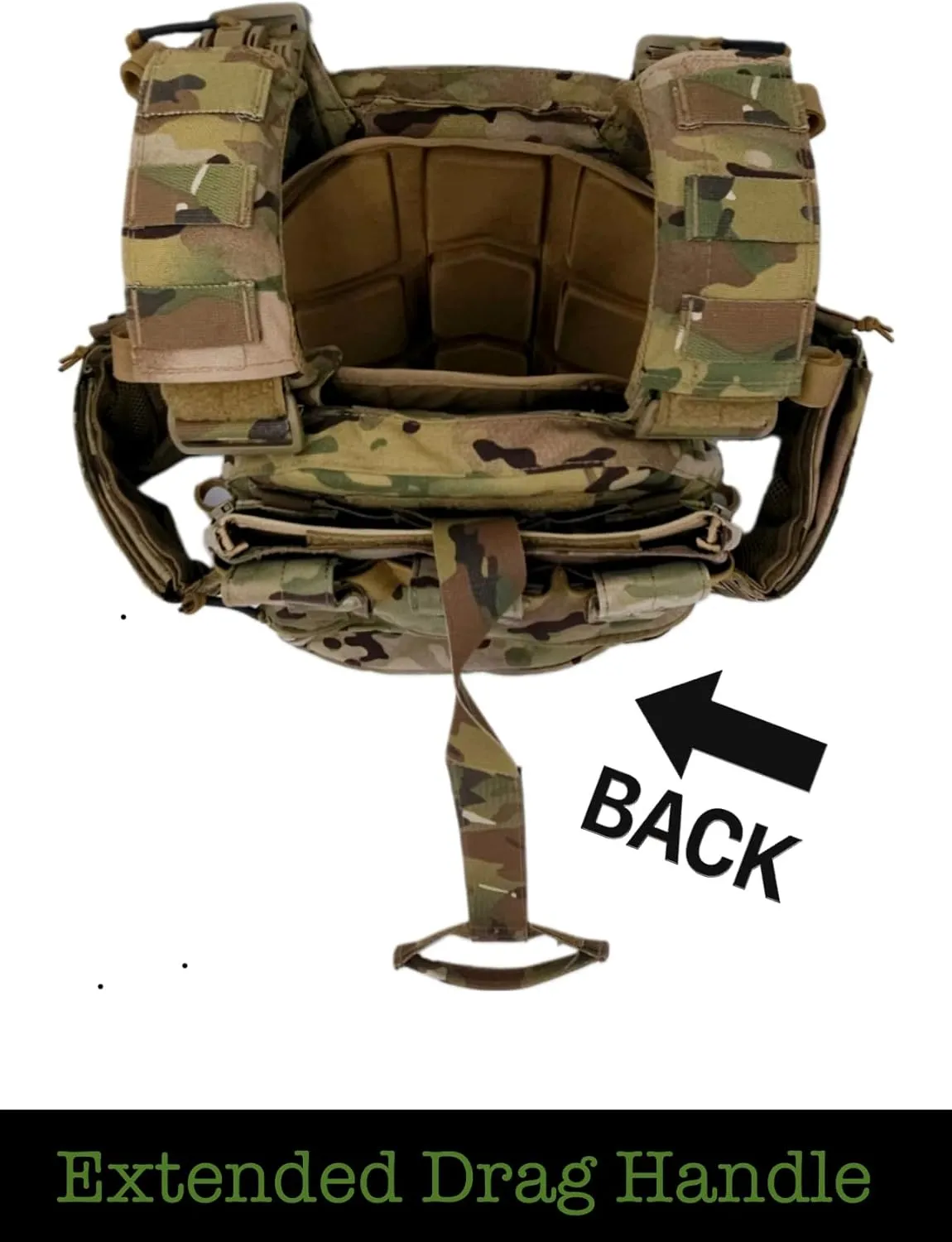 Redemption Tactical Archangel 2.0 Tactical Vest with Zippered Flatpack and Side Cummerbund Pockets