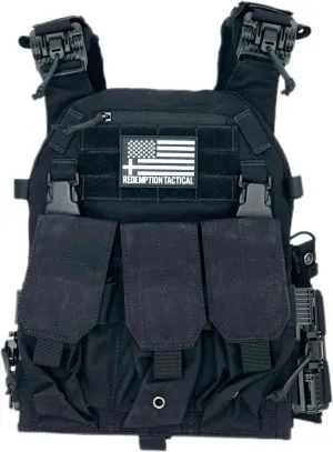 Redemption Tactical Archangel 2.0 Tactical Vest with Zippered Flatpack and Side Cummerbund Pockets