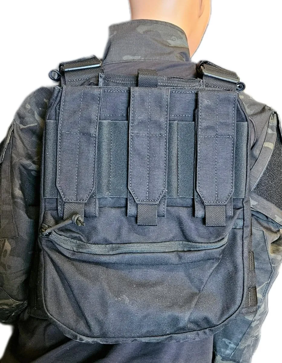 Redemption Tactical Archangel 2.0 Tactical Vest with Zippered Flatpack and Side Cummerbund Pockets