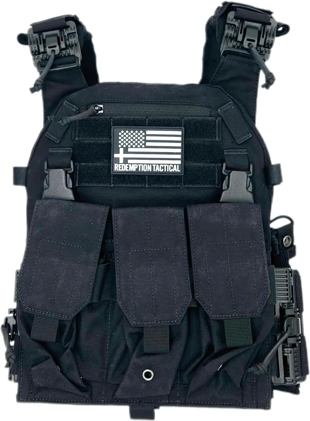 Redemption Tactical Archangel 2.0 Tactical Vest with Zippered Flatpack and Side Cummerbund Pockets