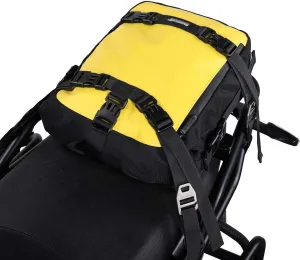 Rhinowalk Motor Pannier Bag 10/20/30L Multifunctional Waterproof Rear Rack Trunk Motorcycle Seat Bag (Yellow-10L)