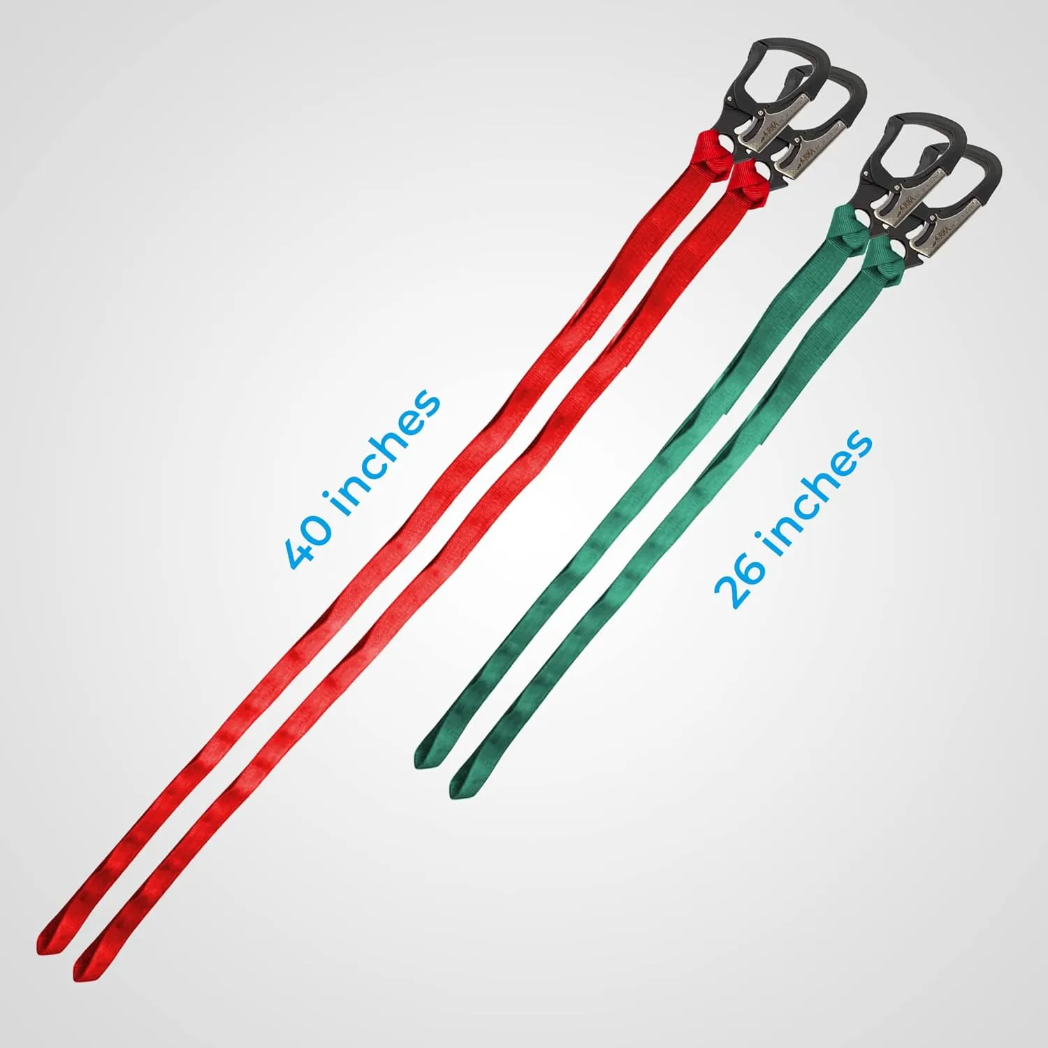 RNA Rock-N-Arbor Squatch Draw Speed Line Slings, 1-Inch Nylon Speed Line with Double-Action Snap Hook, Arborist and Rigging Gear