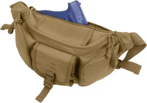 Rothco 17634 Tactical Concealed Carry Waist Pack Color : Coyote Brown