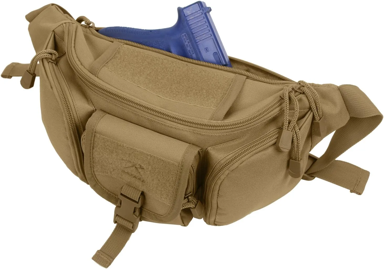 Rothco 17634 Tactical Concealed Carry Waist Pack Color : Coyote Brown