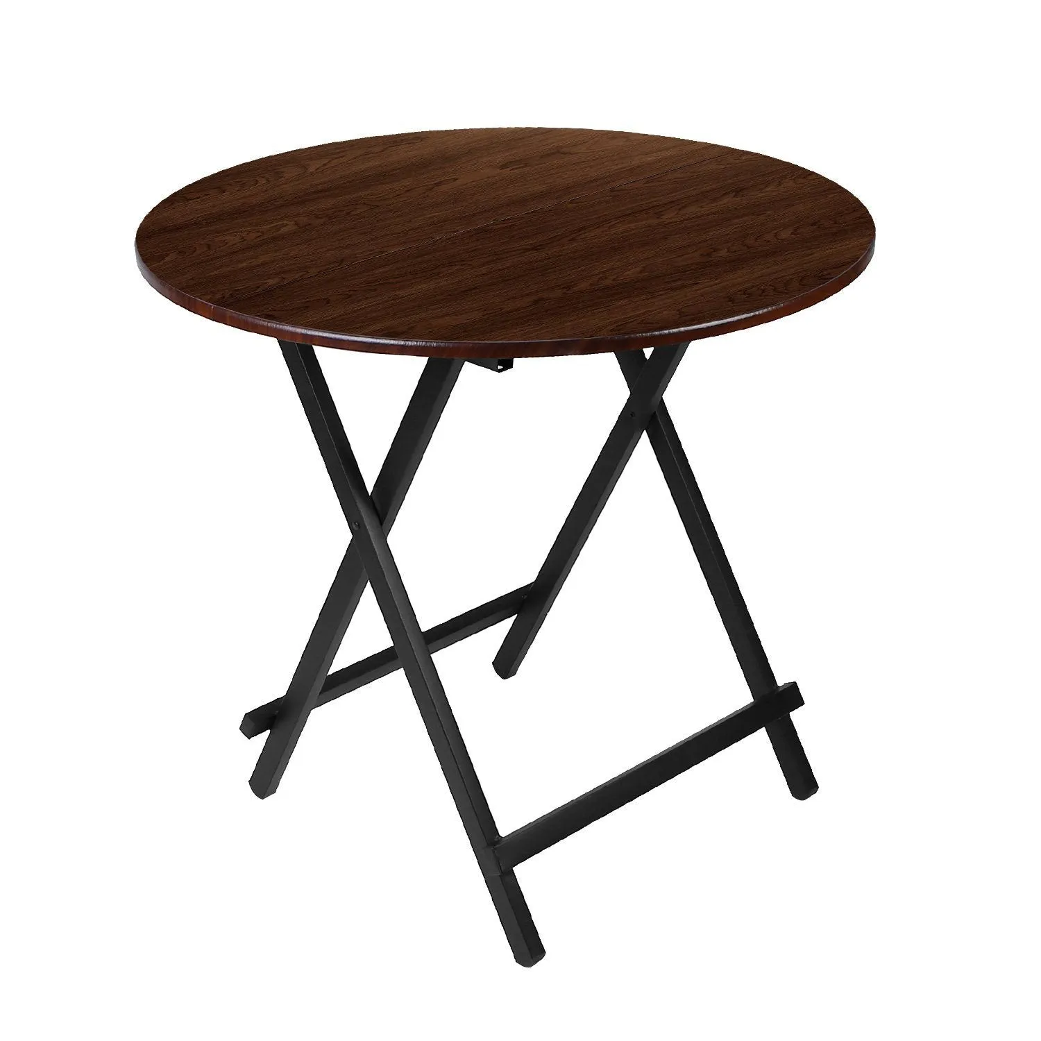 Round High Top Folding Table