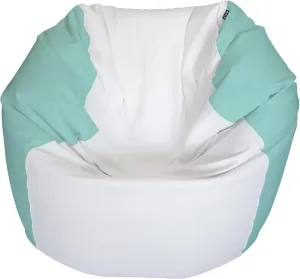 Round Marine Beanbag (Medium, Multi) (White/SeafoamGreen)
