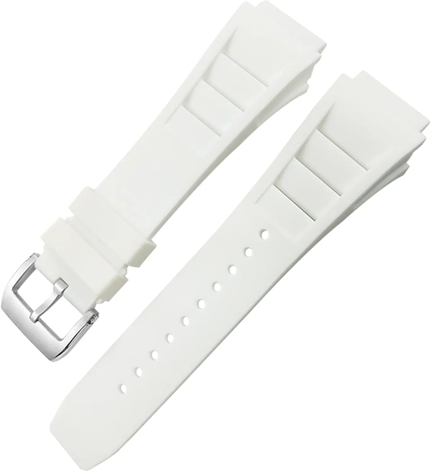 Rubber Watchband 20mm 25mm for Richard Spring Bar Silicone Mille Sport Watch Strap Soft Waterproof Wristband