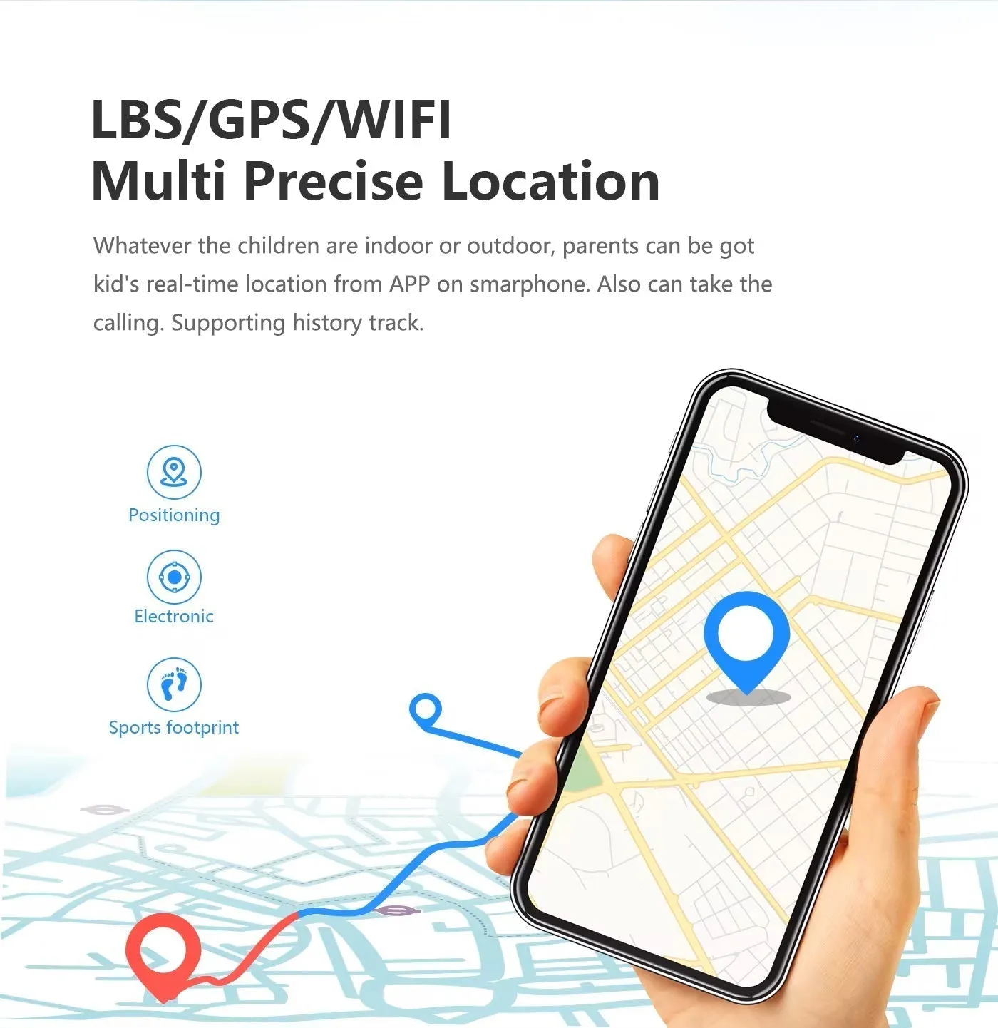 RYNX | Kids 4G & Wifi Gps Location Tracker Sos Smartwatch With Video Call For Girls & Boys