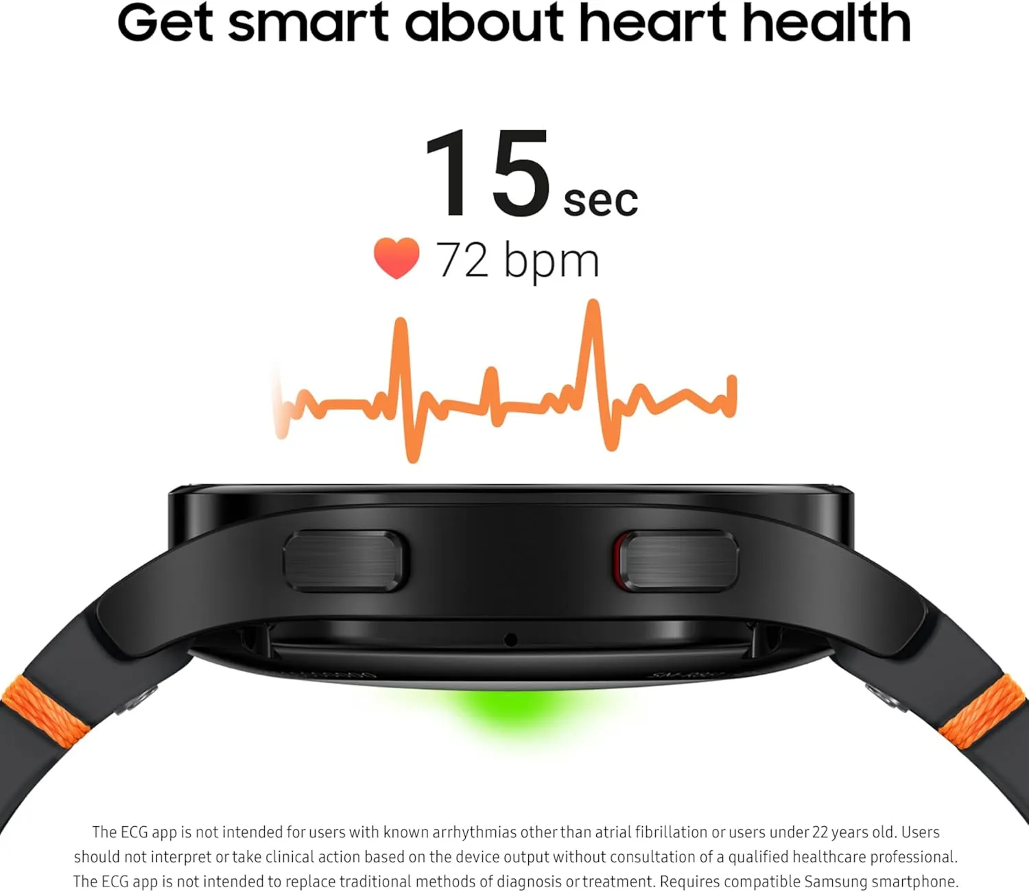 SAMSUNG Galaxy Watch FE 40mm LTE AI Smartwatch w/Fitness Tracking, BIA Sensor, Personalized HR Zones, Heart Rate Tracker, Sleep Monitor, 2024, Pink Gold [US Version, 1Yr Manufacturer Warranty]