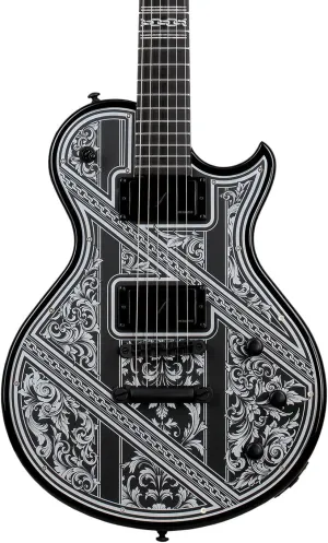 Schecter Solo II Przym Palladium Electric Guitar - Gloss Black, Przym