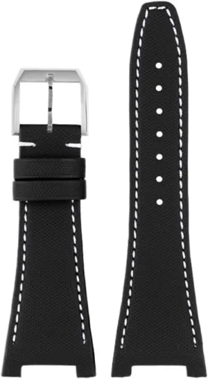 SERDAS For IWC Ingenieur Family IW500501 IW378507 Watch Strap Concave Interface Bracelet Waterproof Cowhide Bottom Nylon Watchbands