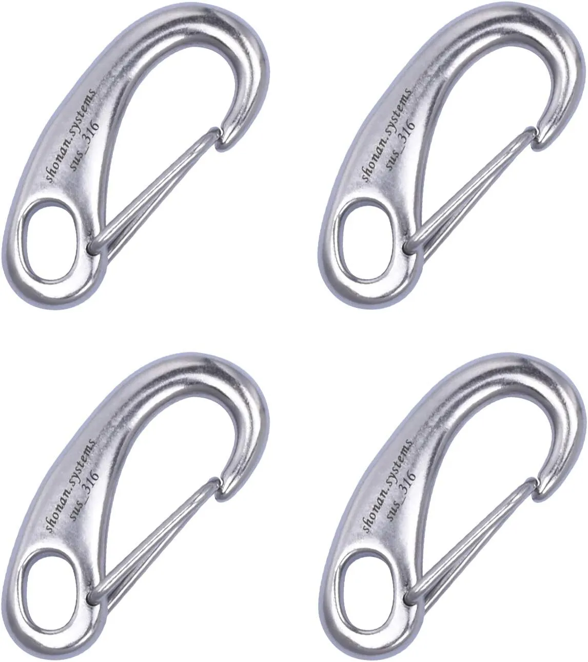 Shonan Marine Carabiner Clips: Heavy-Duty Hooks