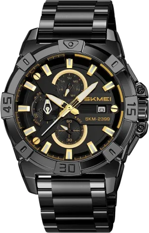 SKMEI Men's Analog Watch with Waterproof Luxury Automatic Men Watch Trendy