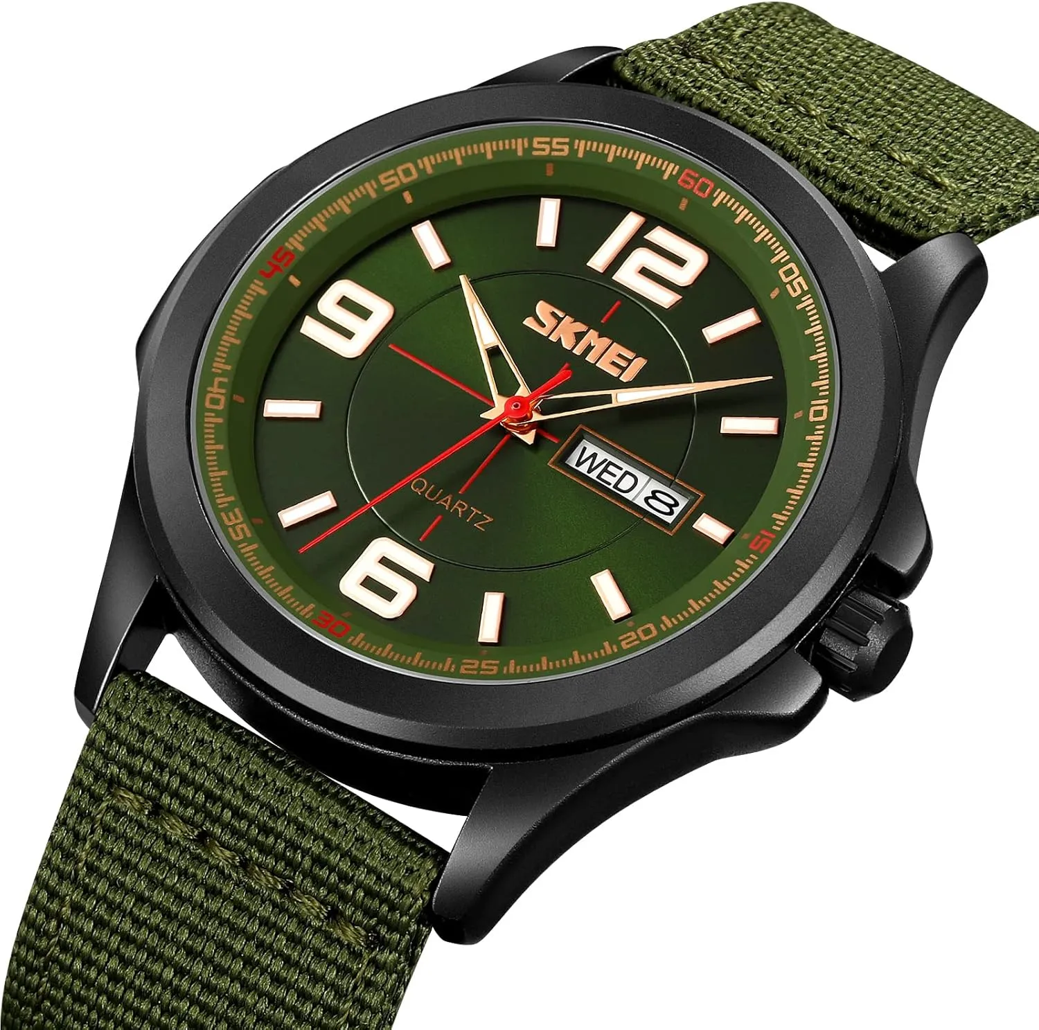 SKMEI Men's Digital Sports Watch 50m Waterproof LED Military Multifunction Smart Watch Stopwatch Countdown Auto Date Alarm