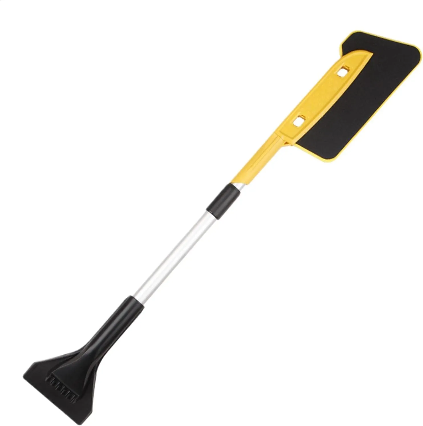 Snow Brush and Ice Scraper, Windscreen Scraper for Ice and Snow | Extendable Ice Scraper for Windshield and Snow | Heavy Duty and Scratch Resistant Snow Brush with Grip