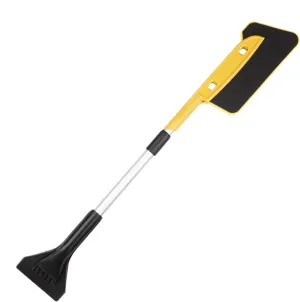Snow Brush and Ice Scraper, Windscreen Scraper for Ice and Snow | Extendable Ice Scraper for Windshield and Snow | Heavy Duty and Scratch Resistant Snow Brush with Grip