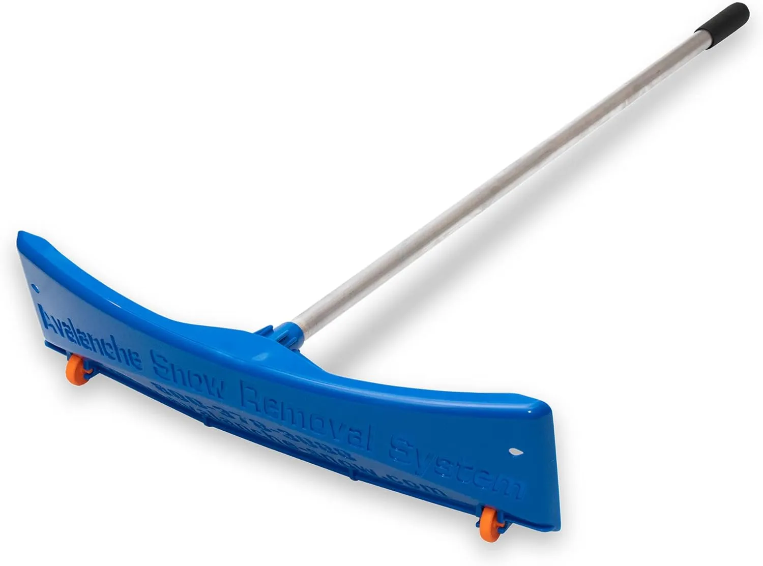Snow Roof Rake Deluxe, Easy Snow Removal from Roof, Prevents Ice Dams, Quick Assembly, 24 Inches Wide, 20 Foot Reach, Built-In Wheels Prevent Damage, Made in the USA, SRD20