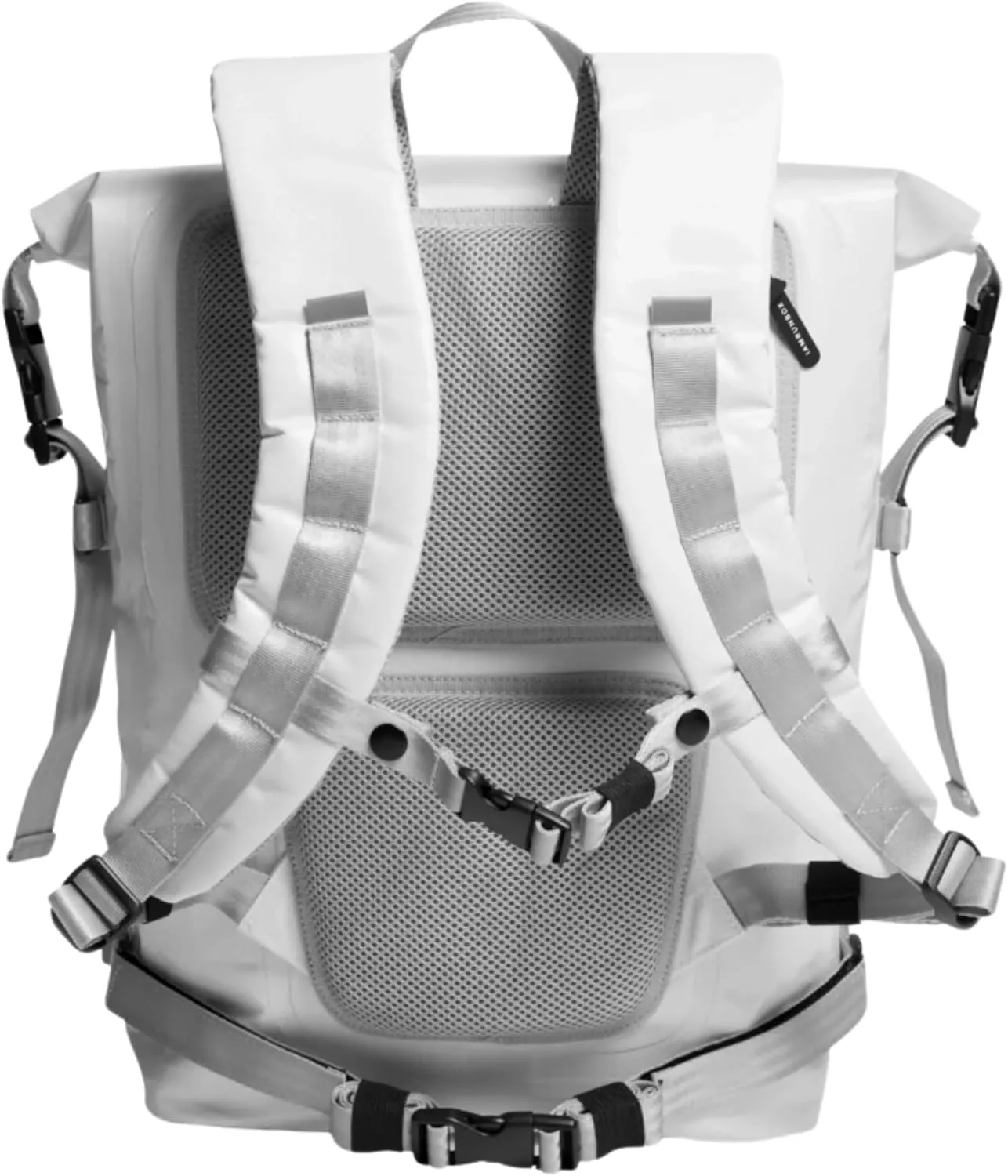 Spin Bag 18L, Durable, Waterproof Backpack, Carry On Bag for Sports, Work & Travel with Space for Laptop & Shoes, White