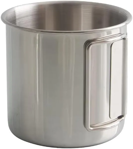 Stainless Steel 304 Camping Cup Outdoor Portable Water Cup 1PC